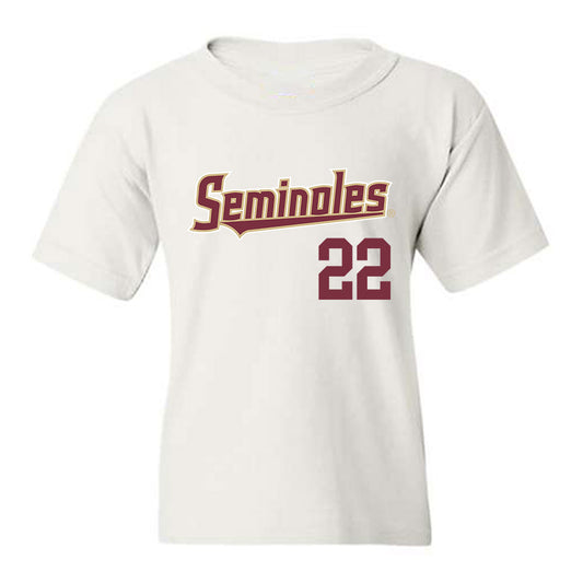 FSU - NCAA Softball : Harlie Chism - Classic Shersey Youth T-Shirt-0