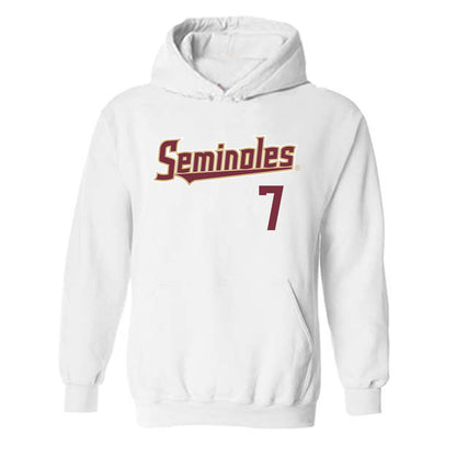 FSU - NCAA Softball : Angelee Bueno - Generic Shersey Hooded Sweatshirt