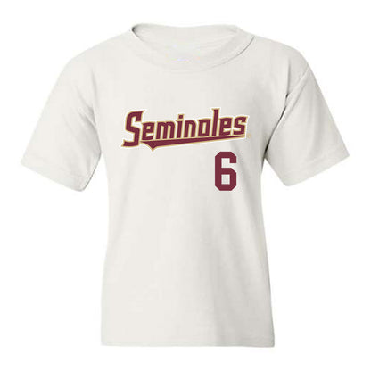FSU - NCAA Beach Volleyball : Kenzie Hultquist - Generic Shersey Youth T-Shirt-0