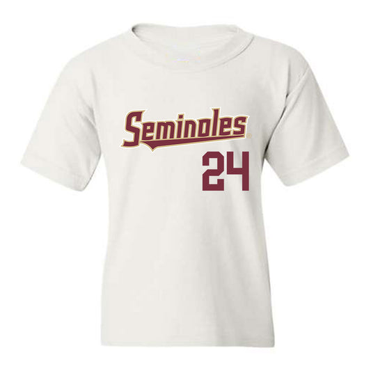 FSU - NCAA Softball : Madison Frey - Generic Shersey Youth T-Shirt