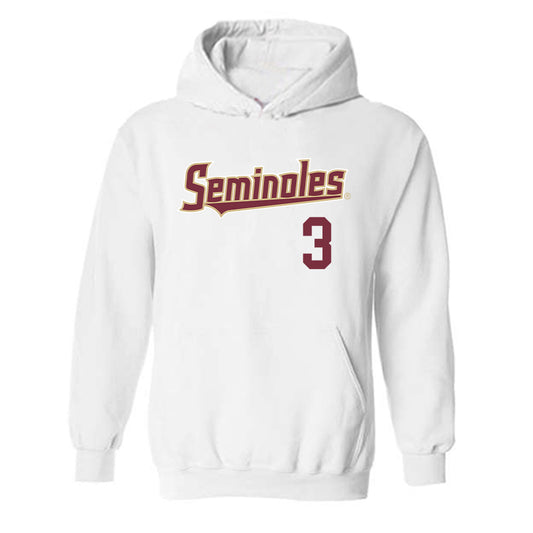 FSU - NCAA Football : Kam Davis - Generic Shersey Hooded Sweatshirt