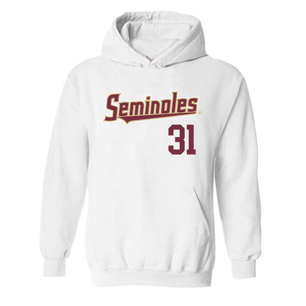 FSU - NCAA Softball : Makenna Reid - Generic Shersey Hooded Sweatshirt