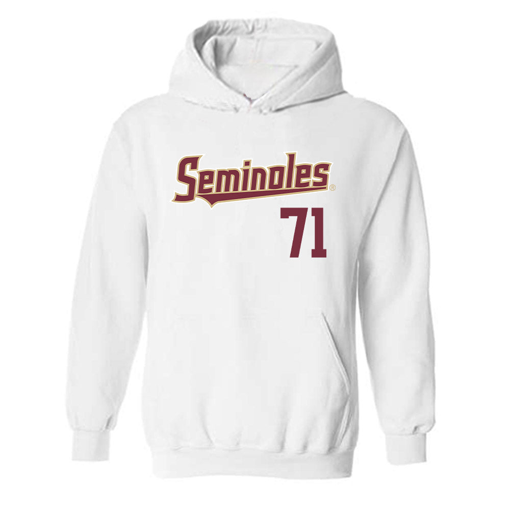 FSU - NCAA Football : JaElyne Matthews - Classic Shersey Hooded Sweatshirt-0