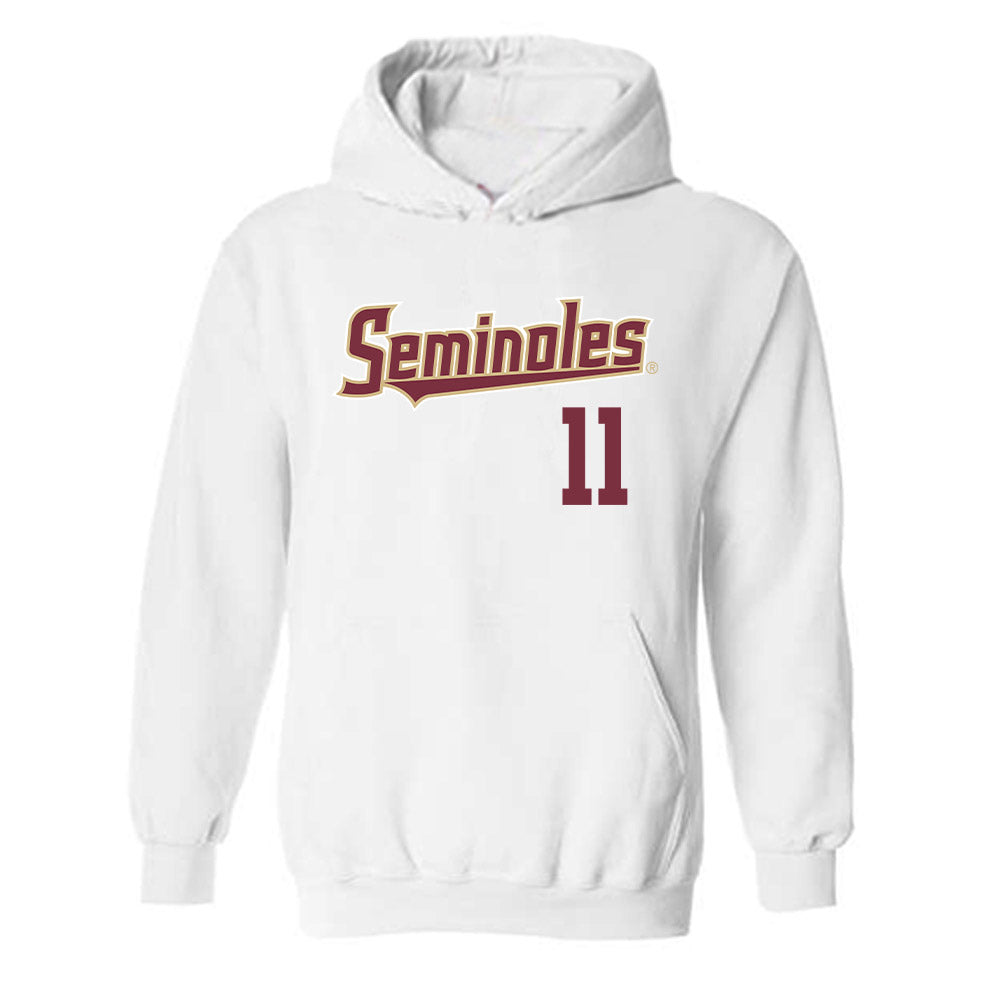 FSU - NCAA Softball : Ashtyn Danley - Generic Shersey Hooded Sweatshirt