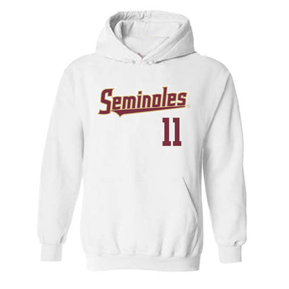 FSU - NCAA Softball : Ashtyn Danley - Generic Shersey Hooded Sweatshirt