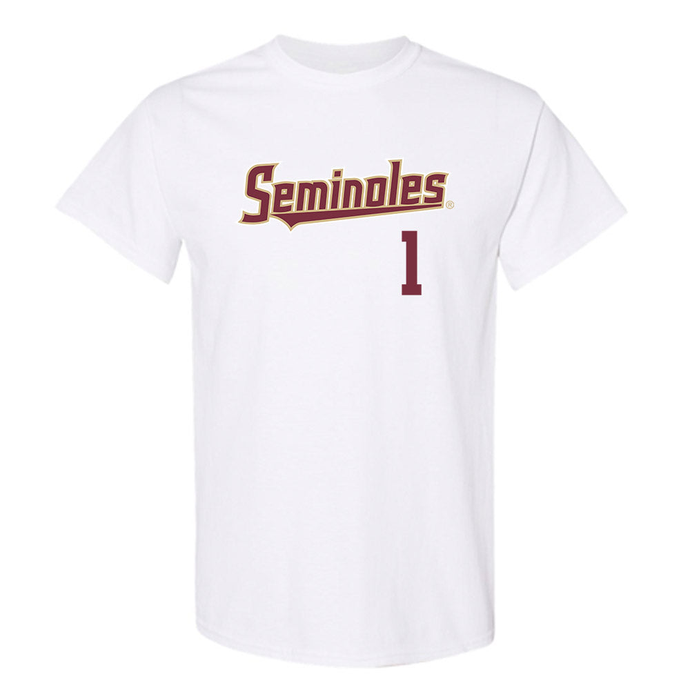 FSU - NCAA Baseball : Chase Williams - Classic Shersey T-Shirt-0