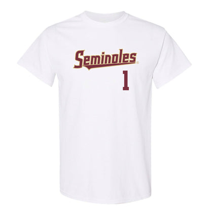 FSU - NCAA Baseball : Chase Williams - Classic Shersey T-Shirt-0