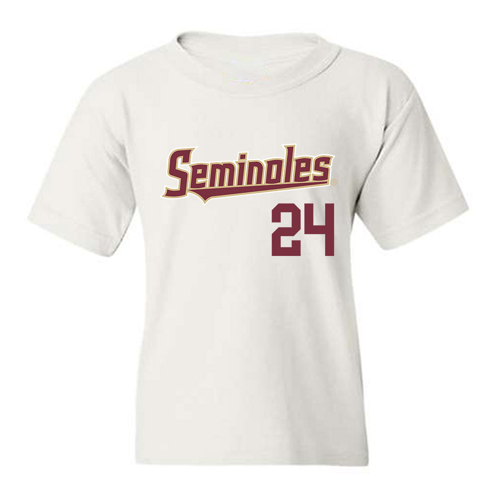 FSU - NCAA Women's Basketball : Pania Davis - Classic Shersey Youth T-Shirt-0