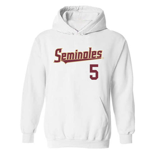 FSU - NCAA Men's Basketball : Kobe MaGee - Classic Shersey Hooded Sweatshirt-0