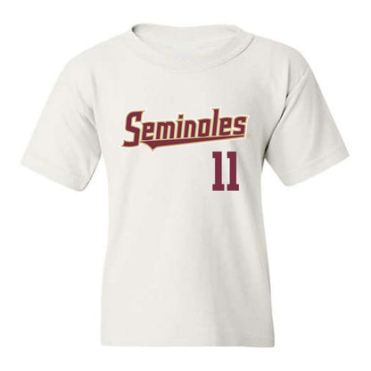 FSU - NCAA Men's Basketball : Xavier Osceola - Classic Shersey Youth T-Shirt-0