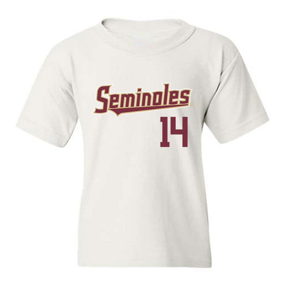FSU - NCAA Baseball : BJ Gibson - Classic Shersey Youth T-Shirt-0