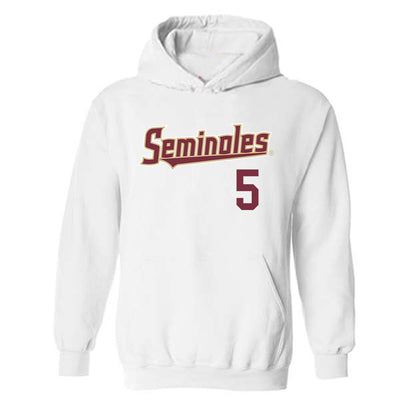 FSU - NCAA Women's Soccer : Giana Riley - Generic Shersey Hooded Sweatshirt