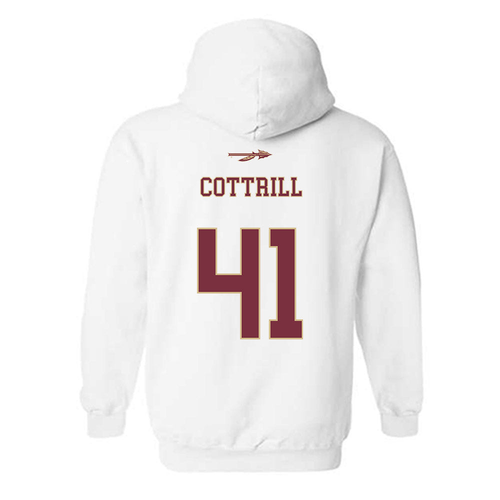 FSU - NCAA Football : AJ Cottrill - Classic Shersey Hooded Sweatshirt-1