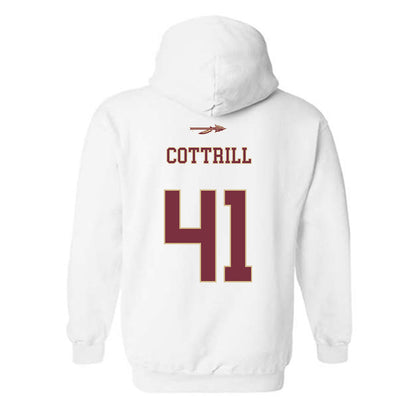 FSU - NCAA Football : AJ Cottrill - Classic Shersey Hooded Sweatshirt-1