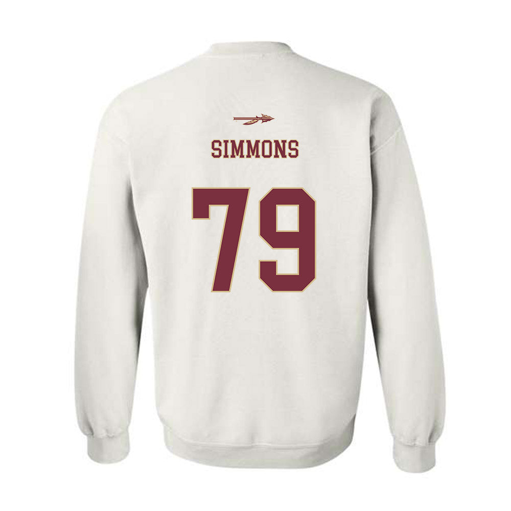 FSU - NCAA Football : Lucas Simmons - Crewneck Sweatshirt
