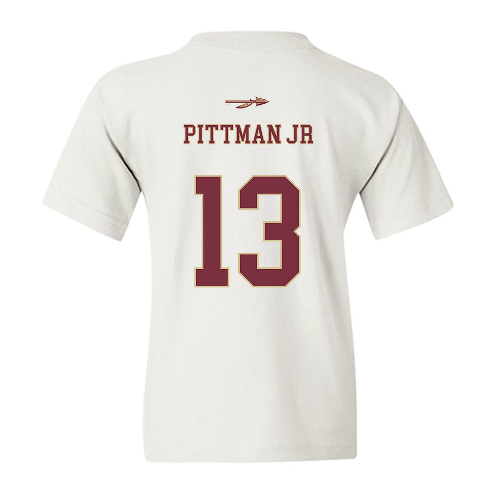 FSU - NCAA Football : Randy Pittman Jr - Classic Shersey Youth T-Shirt-1