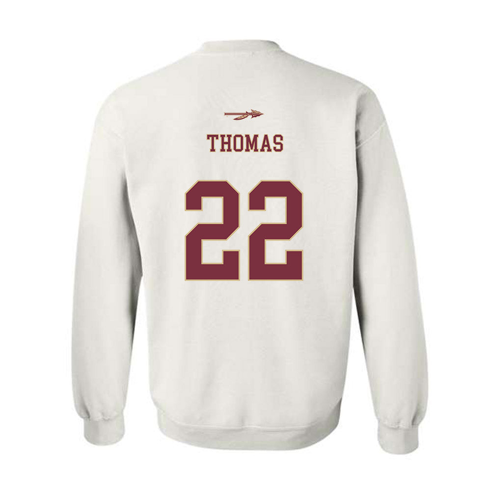 FSU - NCAA Football : Gregory Thomas - Classic Shersey Crewneck Sweatshirt-1