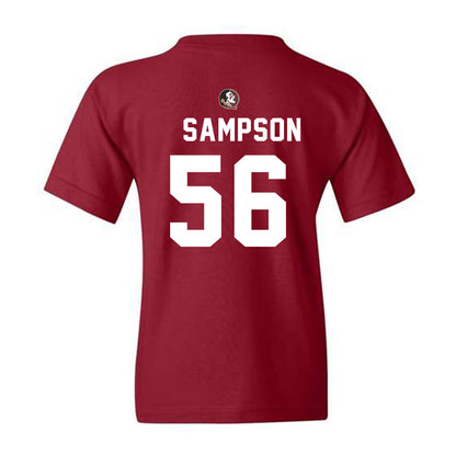 FSU - NCAA Football : KJ Sampson - Youth T-Shirt