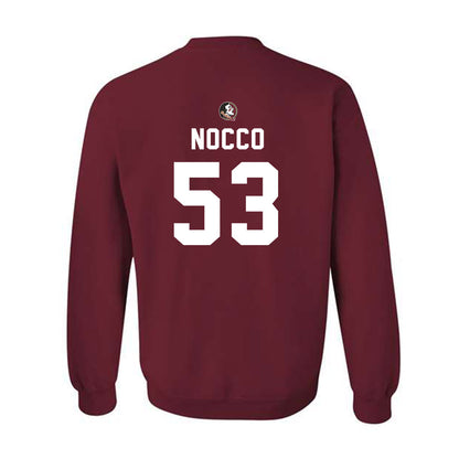 FSU - NCAA Football : Alexander Nocco - Sports Shersey Crewneck Sweatshirt-1
