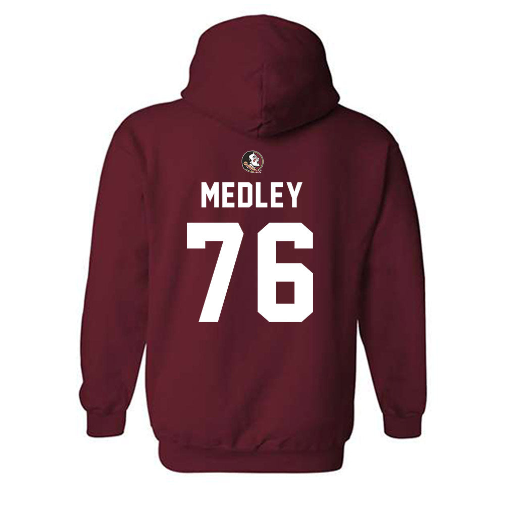 FSU - NCAA Football : Adrian Medley - Sports Shersey Hooded Sweatshirt-1