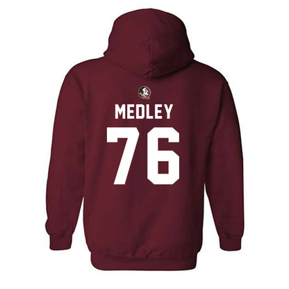FSU - NCAA Football : Adrian Medley - Sports Shersey Hooded Sweatshirt-1