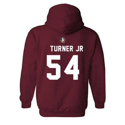 FSU - NCAA Football : Byron Turner Jr - Hooded Sweatshirt