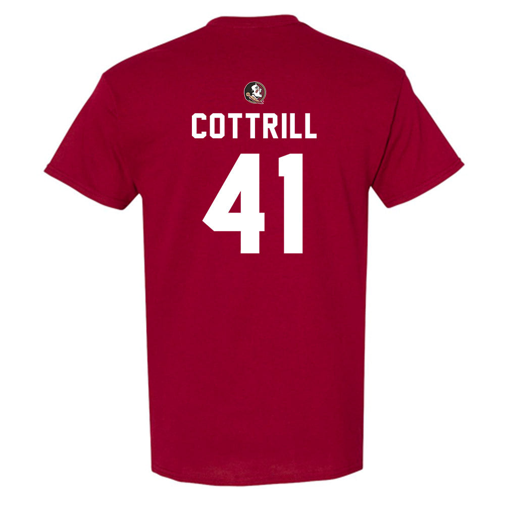 FSU - NCAA Football : AJ Cottrill - Sports Shersey T-Shirt-1