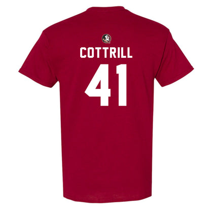 FSU - NCAA Football : AJ Cottrill - Sports Shersey T-Shirt-1