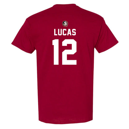 FSU - NCAA Football : Jaylin Lucas - Sports Shersey T-Shirt-1