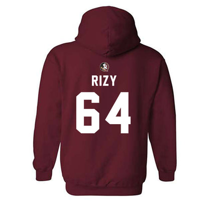 FSU - NCAA Football : Jacob Rizy - Sports Shersey Hooded Sweatshirt-1