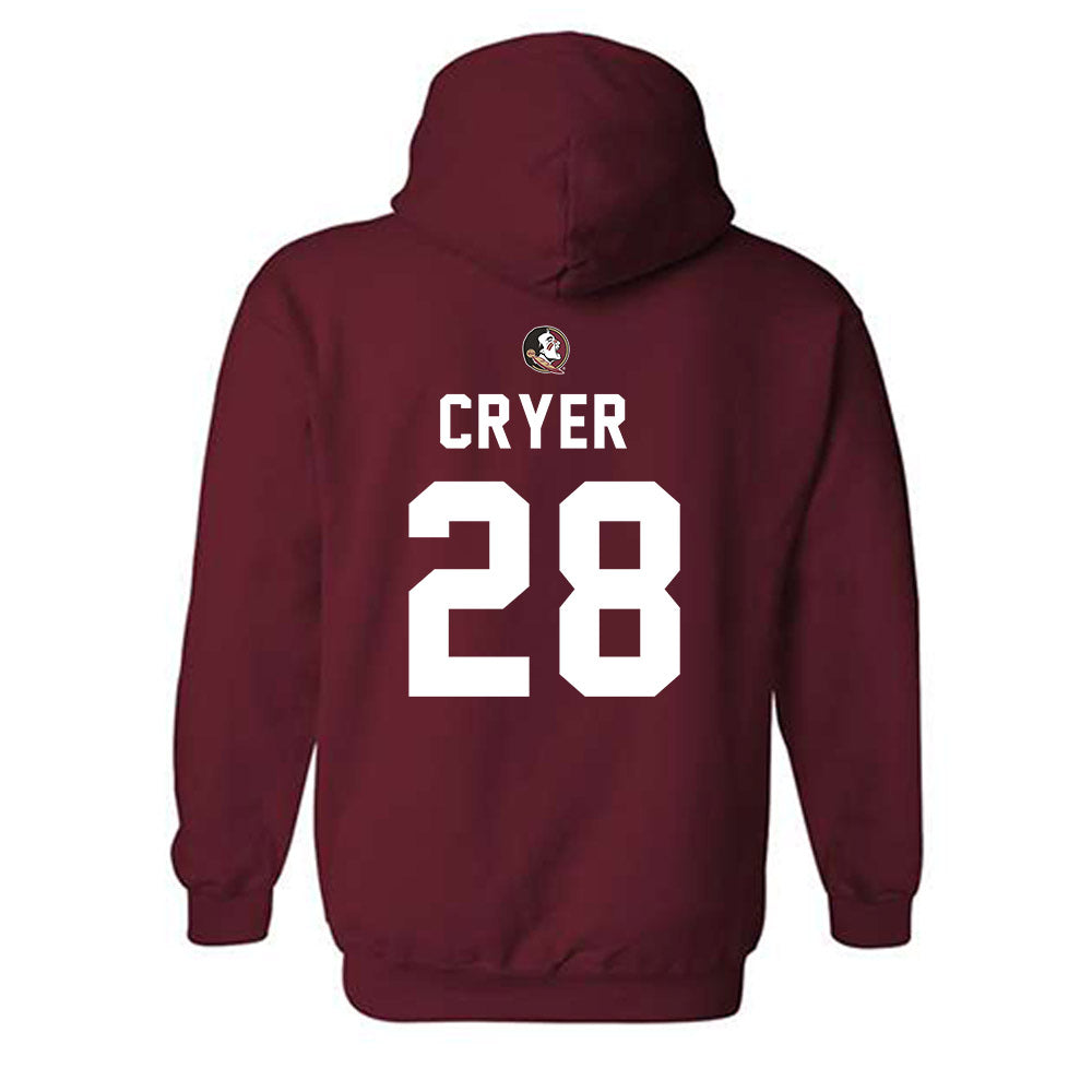 FSU - NCAA Football : Justin Cryer - Hooded Sweatshirt