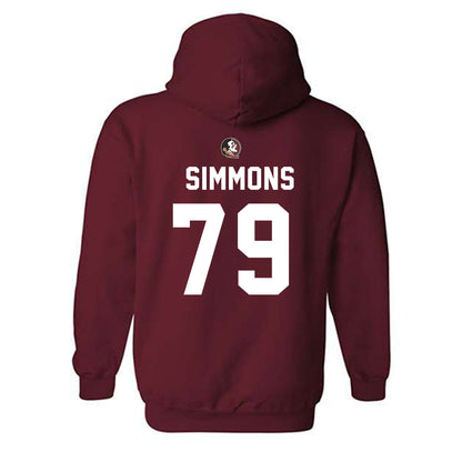 FSU - NCAA Football : Lucas Simmons - Hooded Sweatshirt