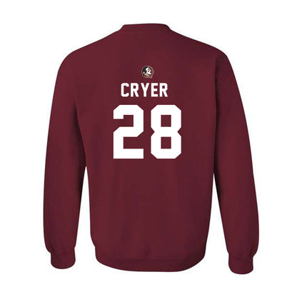 FSU - NCAA Football : Justin Cryer - Crewneck Sweatshirt
