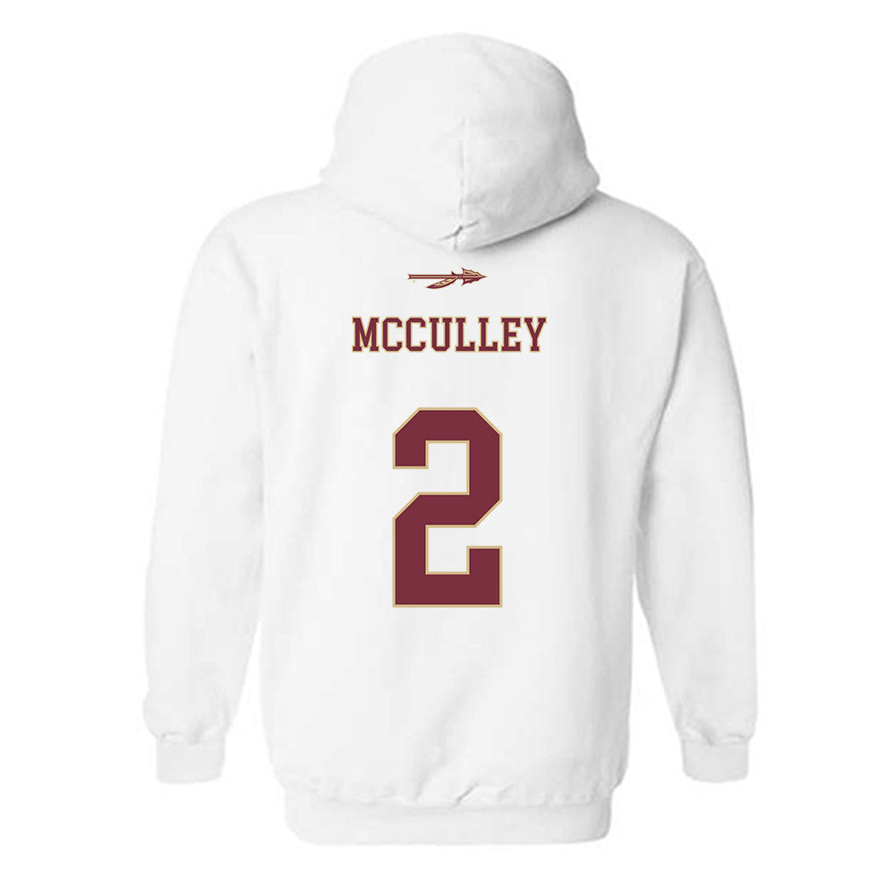 FSU - NCAA Baseball : Carter McCulley - Sports Shersey Hooded Sweatshirt