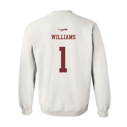 FSU - NCAA Baseball : Chase Williams - Sports Shersey Crewneck Sweatshirt-1