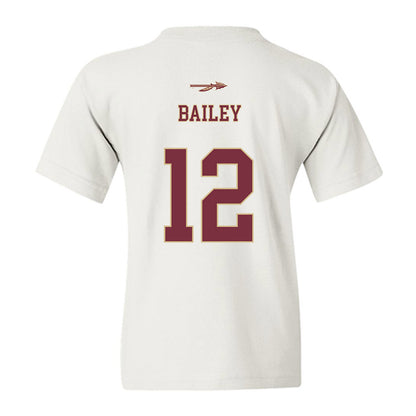 FSU - NCAA Baseball : Myles Bailey - Sports Shersey Youth T-Shirt-1