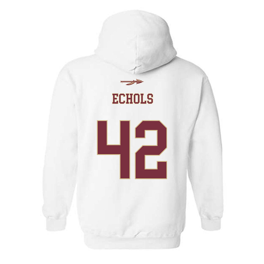 FSU - NCAA Baseball : Jacob Echols - Sports Shersey Hooded Sweatshirt-1