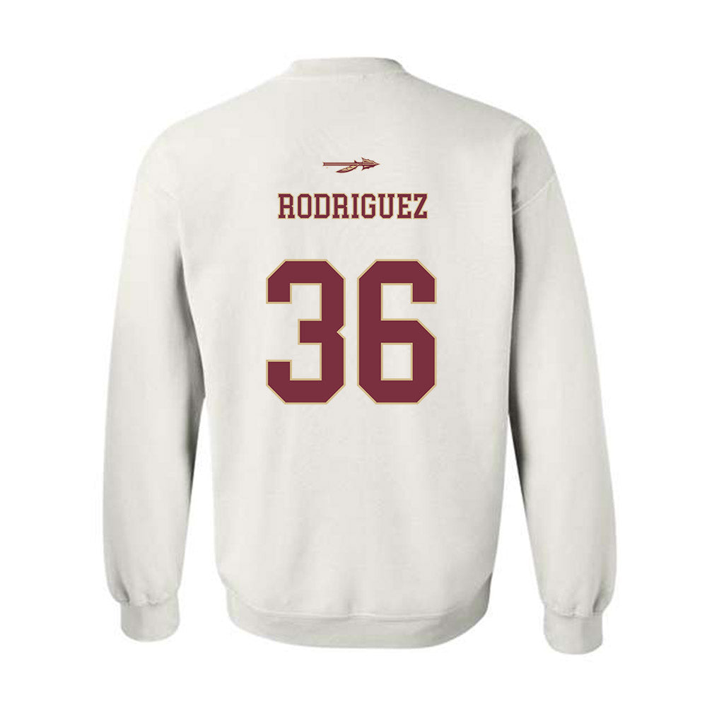 FSU - NCAA Baseball : Mookie Rodriguez - Sports Shersey Crewneck Sweatshirt-1