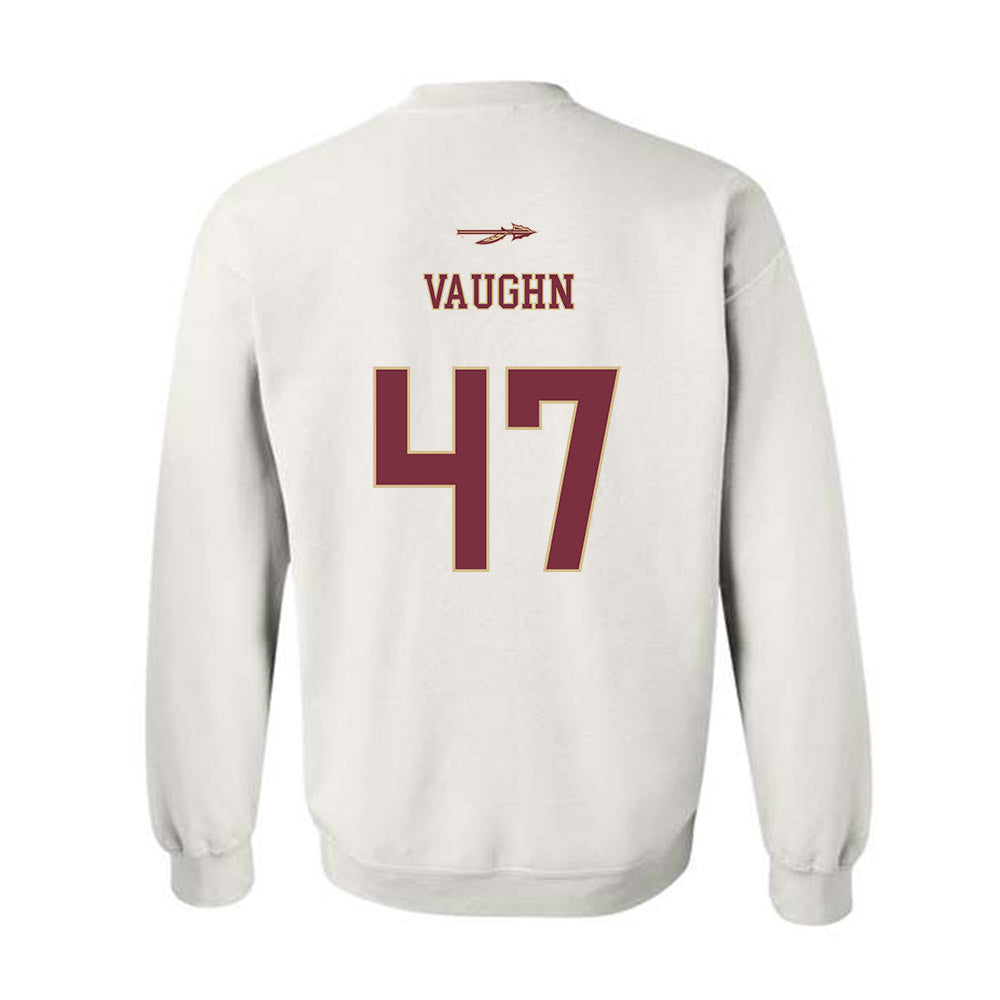 FSU - NCAA Baseball : Rhett Vaughn - Sports Shersey Crewneck Sweatshirt