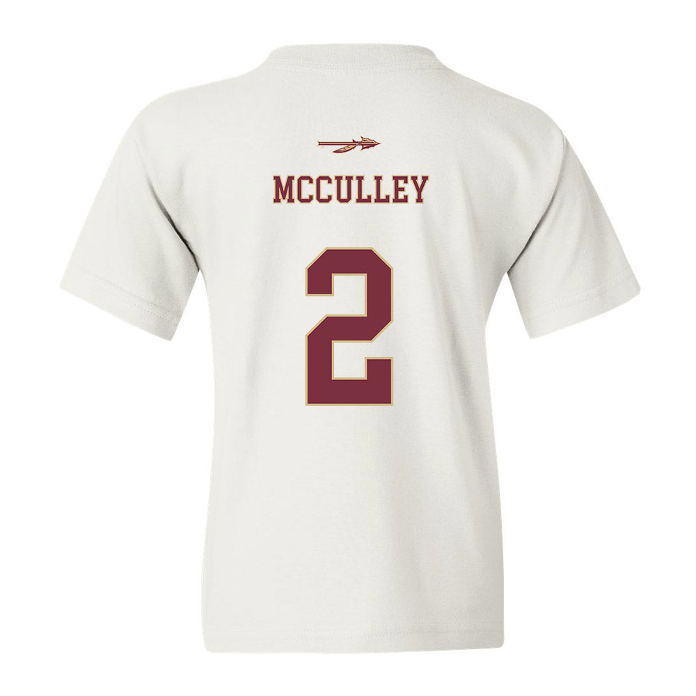 FSU - NCAA Baseball : Carter McCulley - Sports Shersey Youth T-Shirt