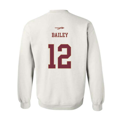 FSU - NCAA Baseball : Myles Bailey - Sports Shersey Crewneck Sweatshirt-1