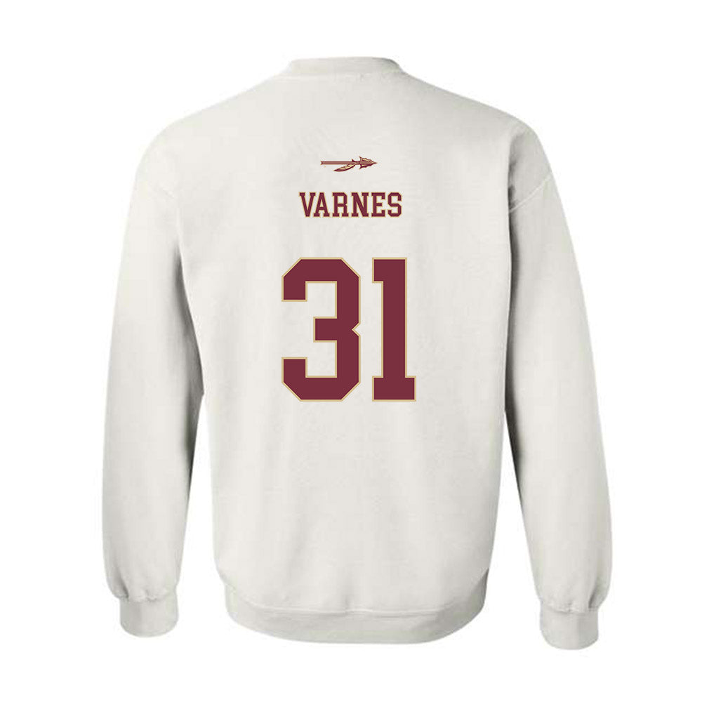 FSU - NCAA Baseball : Braxton Varnes - Sports Shersey Crewneck Sweatshirt-1