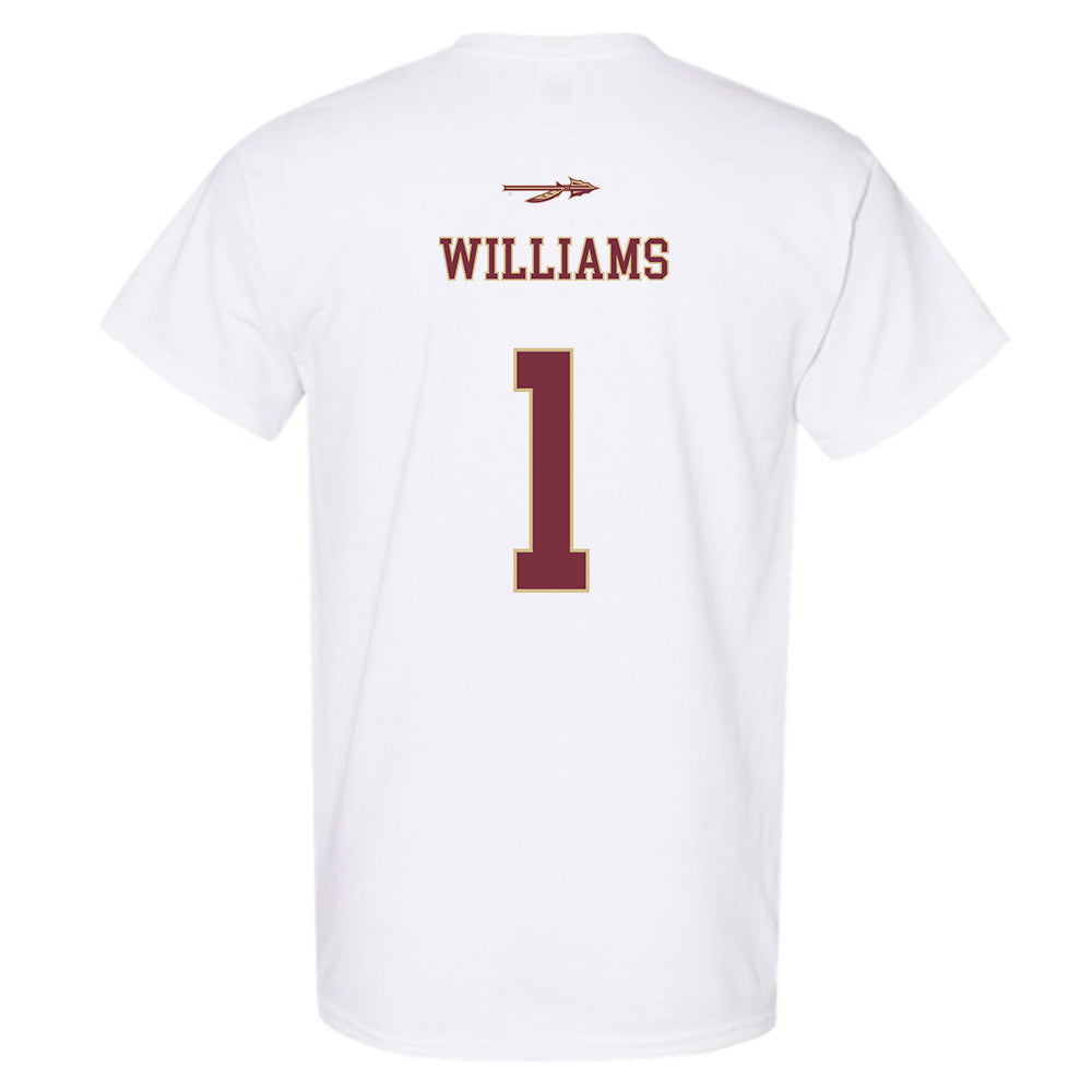 FSU - NCAA Baseball : Chase Williams - Sports Shersey T-Shirt-1