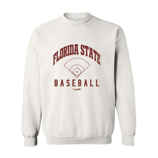 FSU - NCAA Baseball : Wes Mendes - Sports Shersey Crewneck Sweatshirt-0