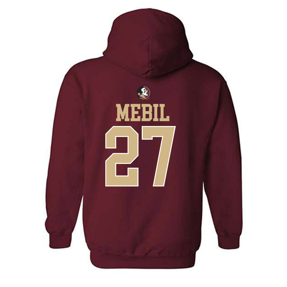 FSU - NCAA Baseball : Kevin Mebil - Sports Shersey Hooded Sweatshirt-1