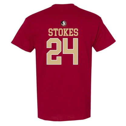 FSU - NCAA Baseball : Cole Stokes - Sports Shersey T-Shirt-1
