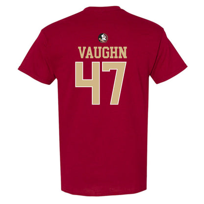FSU - NCAA Baseball : Rhett Vaughn - Sports Shersey T-Shirt-1