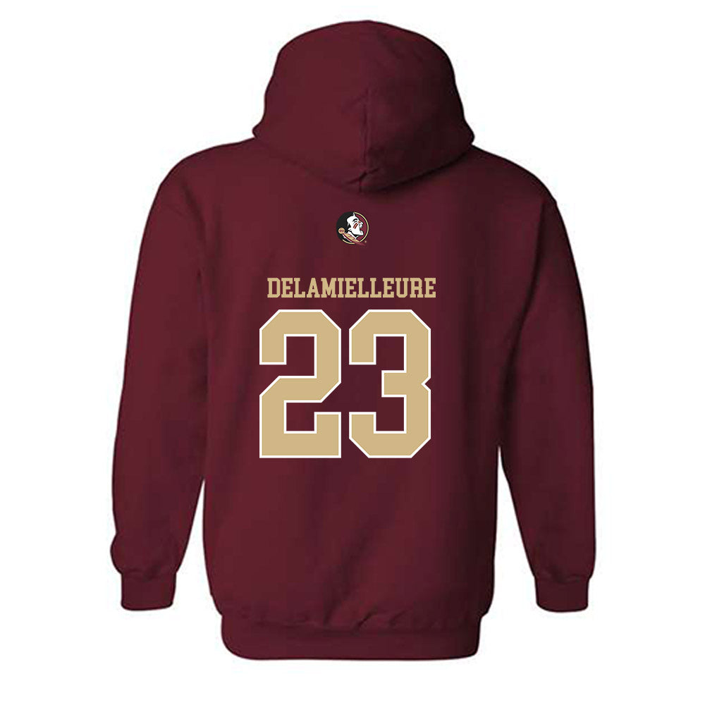 FSU - NCAA Baseball : Brody DeLamielleure - Sports Shersey Hooded Sweatshirt-1