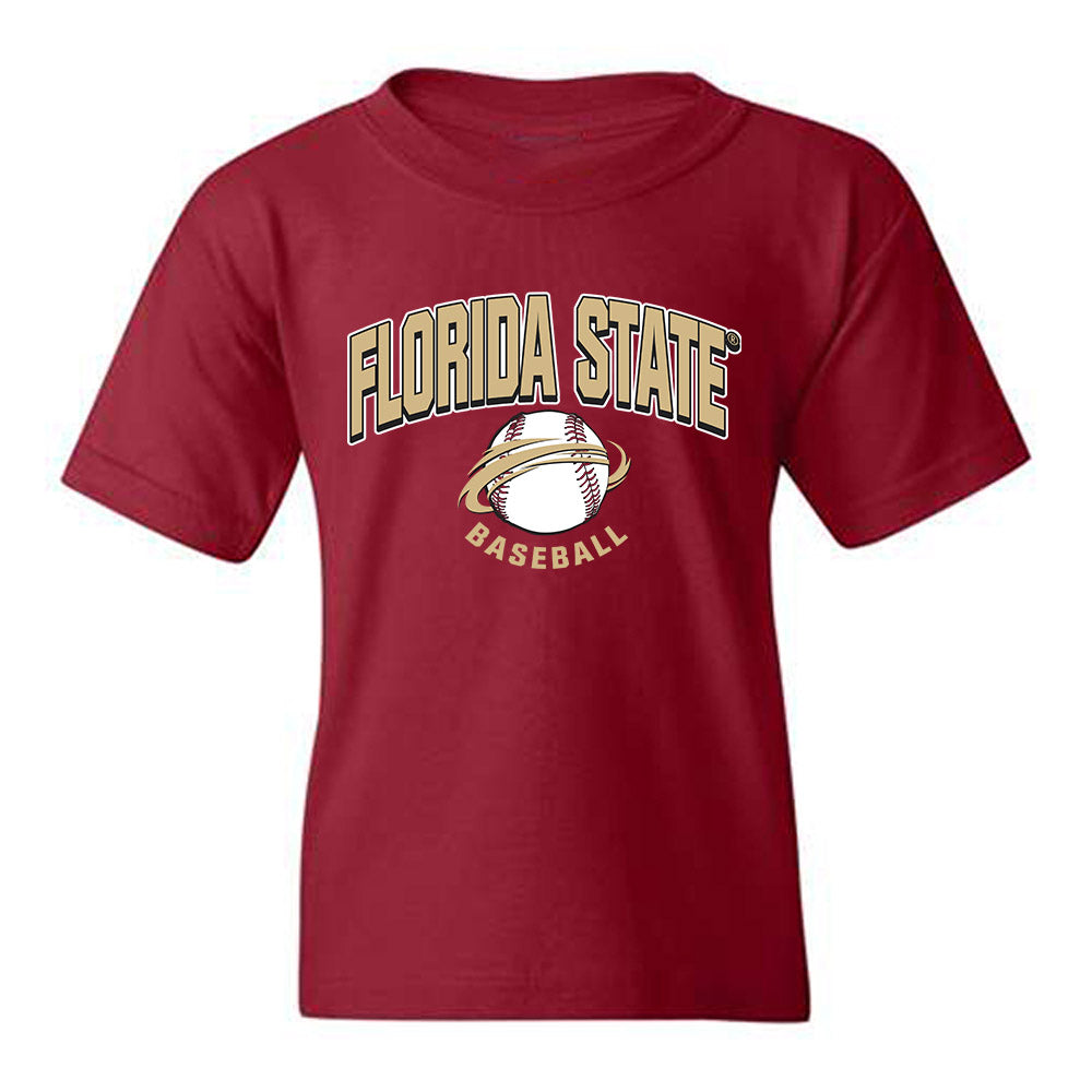 FSU - NCAA Baseball : Hunter Carns - Sports Shersey Youth T-Shirt-0