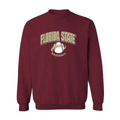 FSU - NCAA Baseball : Rhett Vaughn - Sports Shersey Crewneck Sweatshirt-0